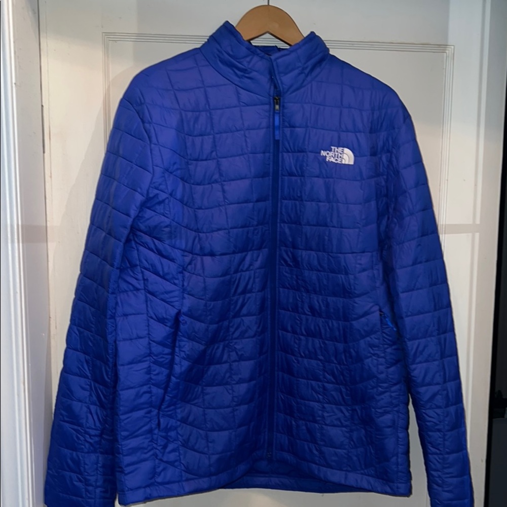 Men’s The North Face Royal Blue puffer Insulated Jacket XL